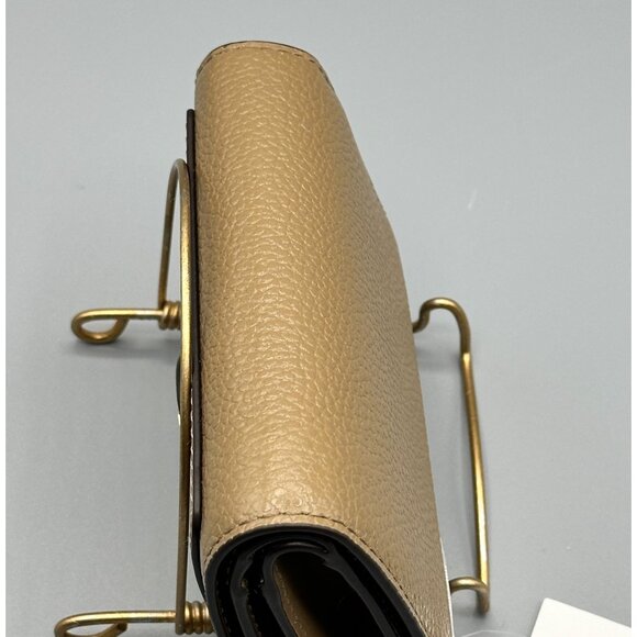 Michael Kors 3263G0KD5L Charm Small Tab Compact Pocket Wallet in Husk Leather - Picture 7 of 16